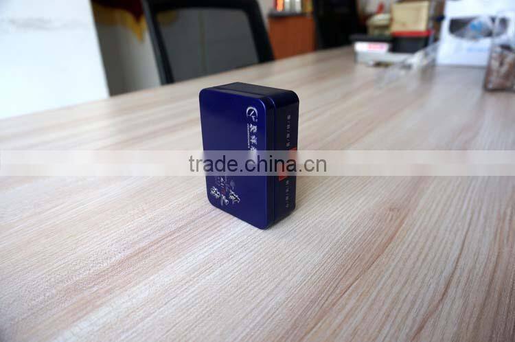 Small Square Tin Can