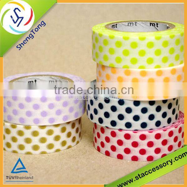 Over 200 patterns china japanese masking tape wholesale Decorative DIY rice paper tape painters tape sizes