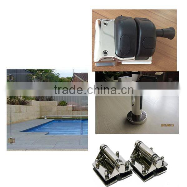 stainless steel 316 glass hingefor 1/2'' pool fencing gate soft closing pivot hinge