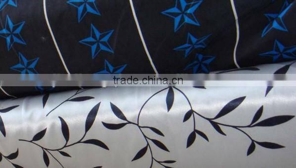 Factory direct sales floral printed silk stretch satin fabric for wowenfor Dress,underwear,nightgown,garment, etc
