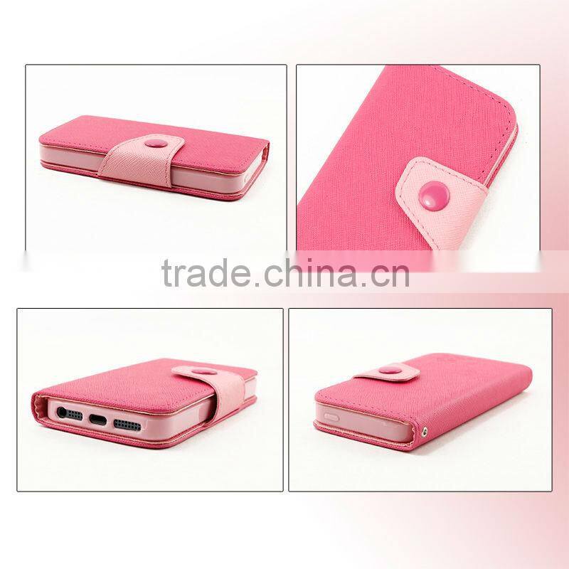 Wallet Case for Iphone 4/4s-Pink