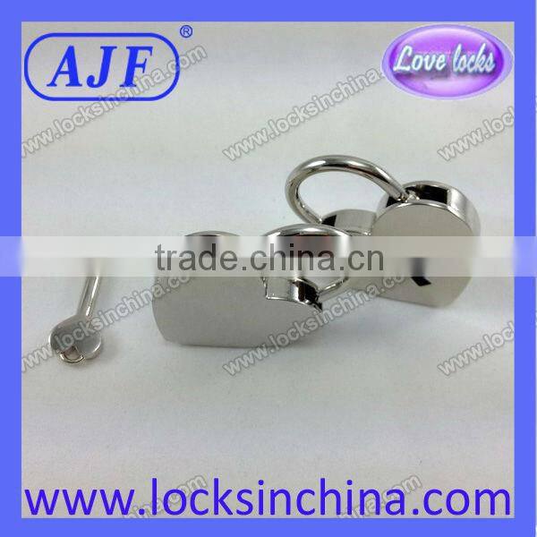 AJF decorative heart padlocks for valentines day promotional items