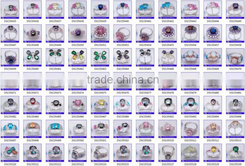 Hot 925 Sterling Silver Young Boy Ring Fake Diamond Ring For Boys