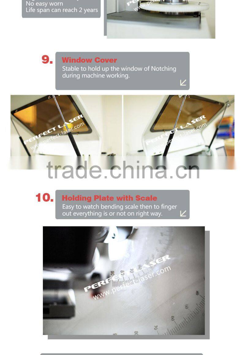 China stainless steel CNC bending aluminum channel machine