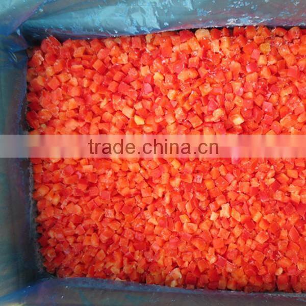 Iqf Sliced Diced Red Pepper