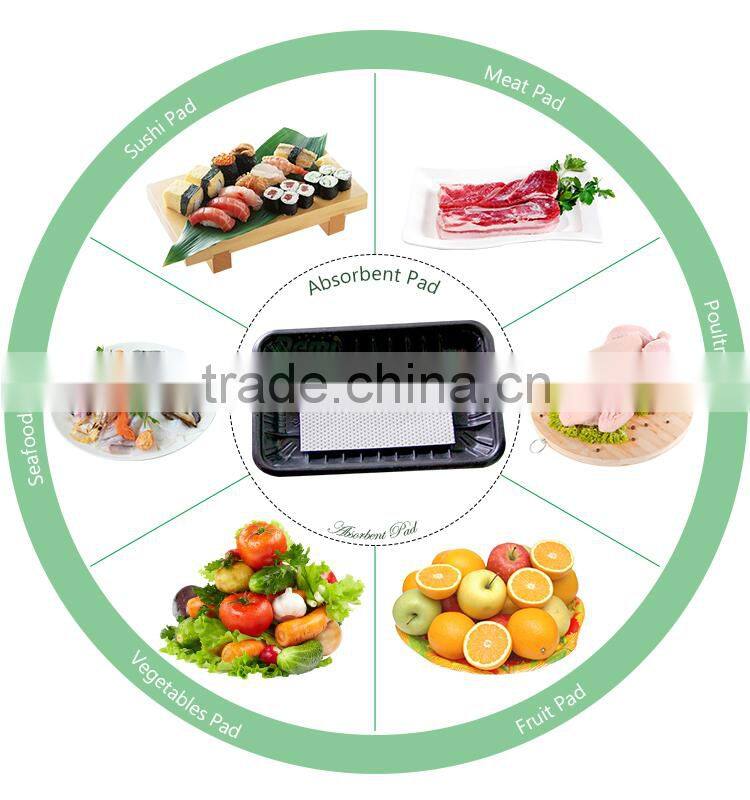 Disposable absorbent fish blood absorbent pad