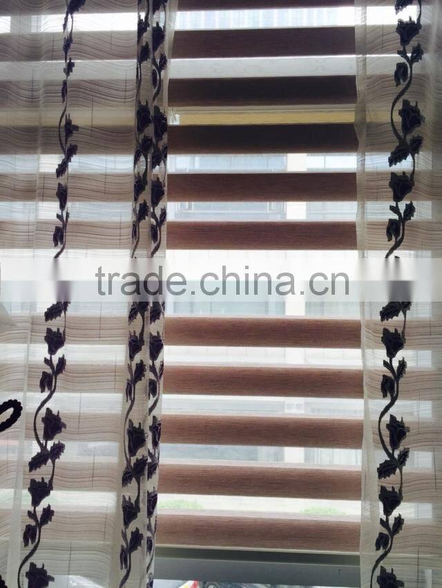 Hot sale blackout ready made zebra roller blinds