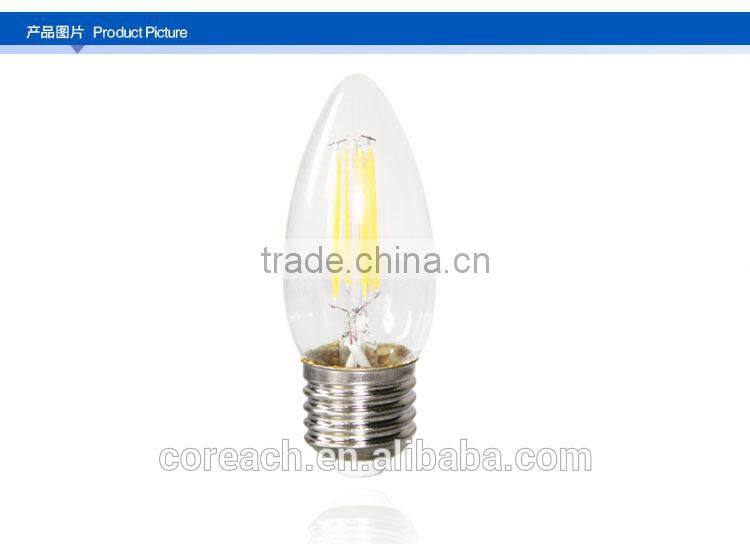 360 degree E27/26 hot sale 4W LED candle lights Coreach