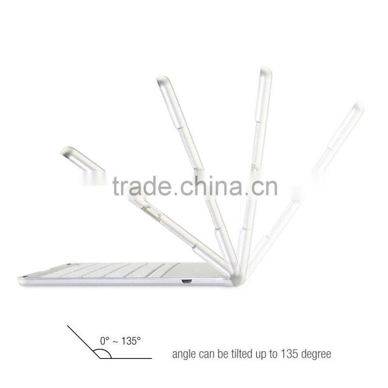 New arrived Bluetooth backlit keyboard premium Case Fori pad air