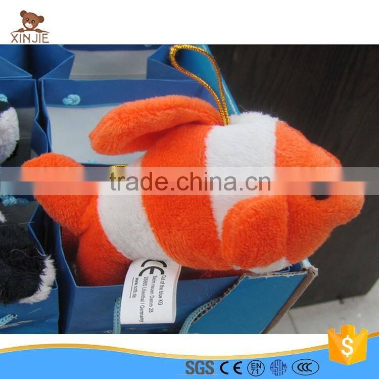 wholesale plush fish toy for kids