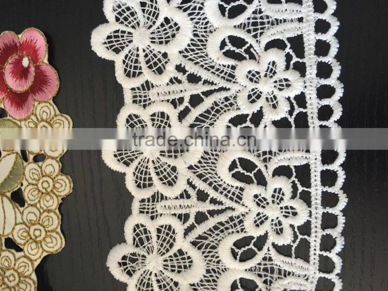 milk silk Water soluble embroidery