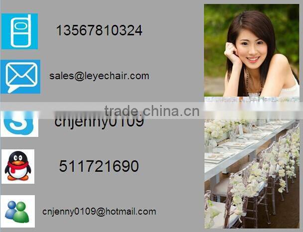 PLASTIC elegant crossback dining chair/ L-9 from China Factory