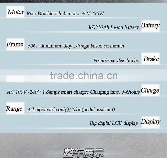 Lark, 2016 new model cheap price electric city bicycle/ lady bike