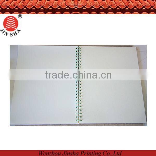 Cheap coloring creative diary/cheap popular sketch notebook/soft cover spiral notebook