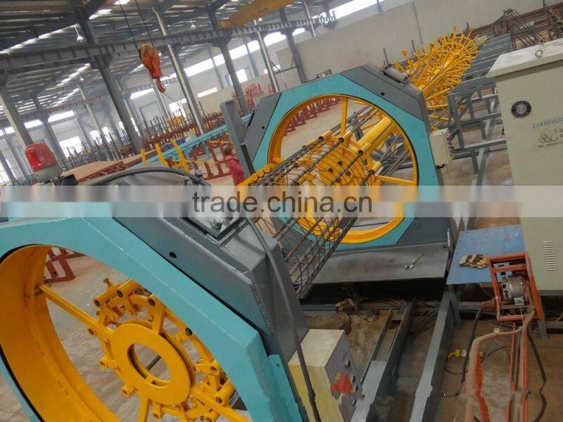 Concrete pile cage welding machine