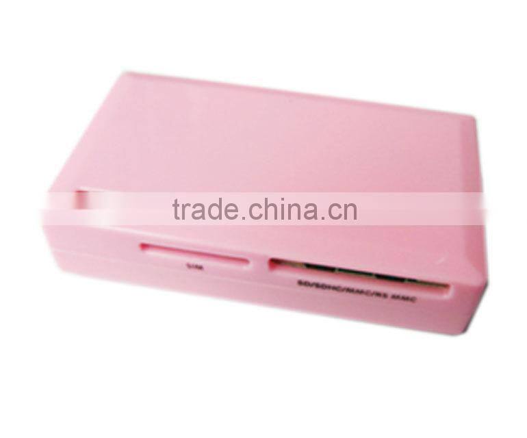 SD TF MS M2 ATM Smart SIM Multi-Memory Six-Slot Card Reader/Writer/Editor