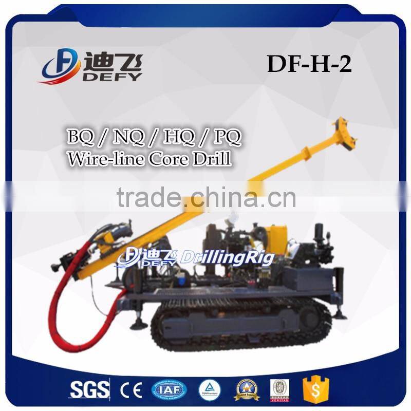 Df-H-2 Full Hydraulic Drill Head Used Borehole Water Core Rig, Light Drill Rig with Diamond for Sale