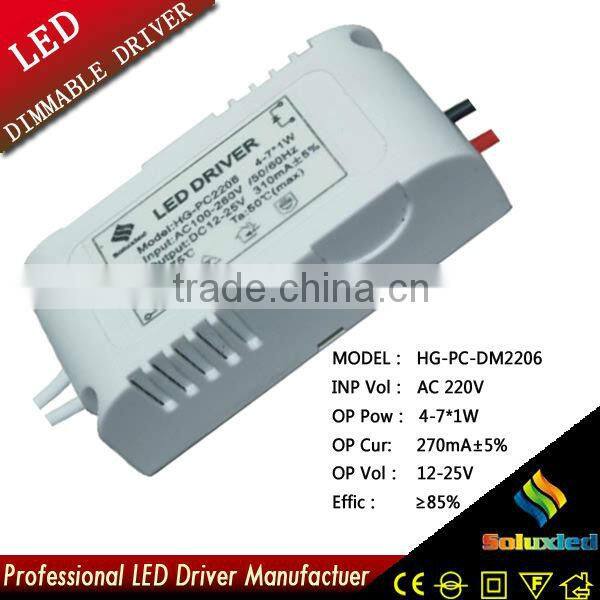 HG-PC-DM2206 LED DIMMER driver lamps driver 4-7*1W