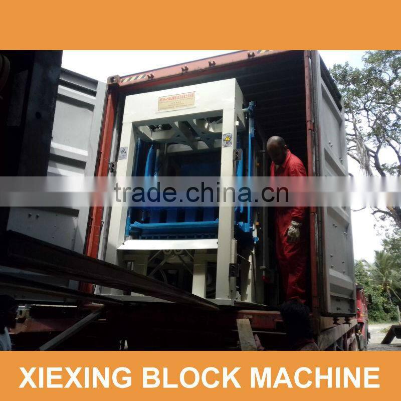 XIEXING QT12-15 Hydraulic Brick Machine with Mitsubishi PLC