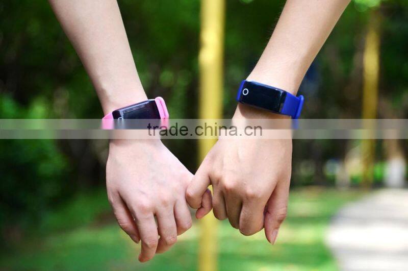 Optional Bluetooth Heart Rate Monitor Bracelet With SMS Content fitness band