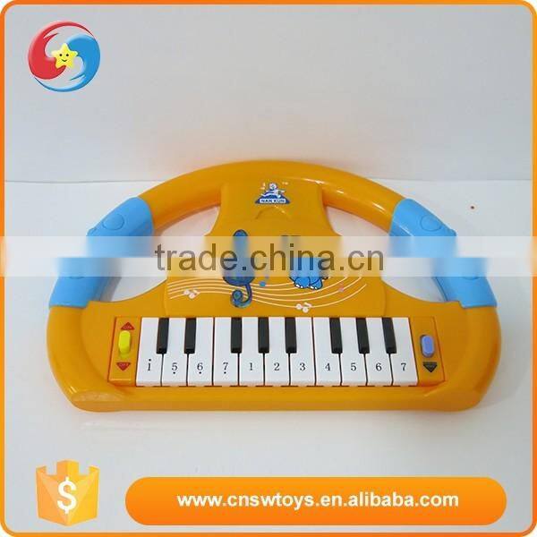 Children educational electric plastic miniature musical instruments toy music organ