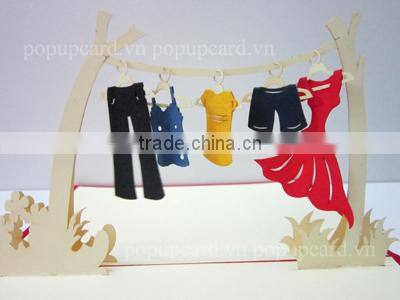 Capricornus New Zodiac 3d pop up card