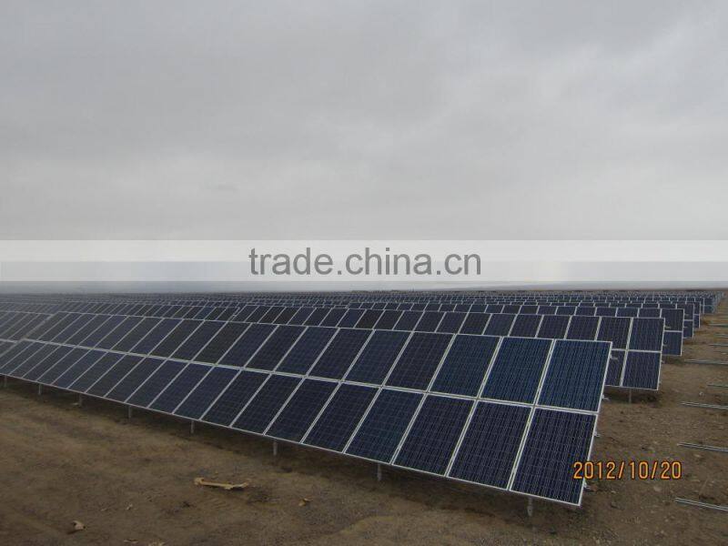high quality solar energy system pv mounting bracket with ground screw