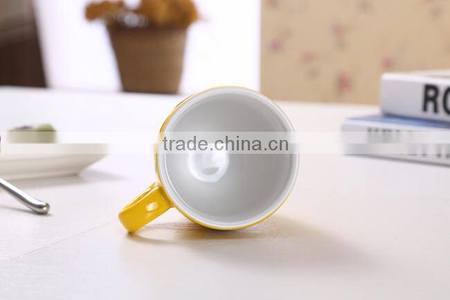 colorful ceramic coffee cup for promotional