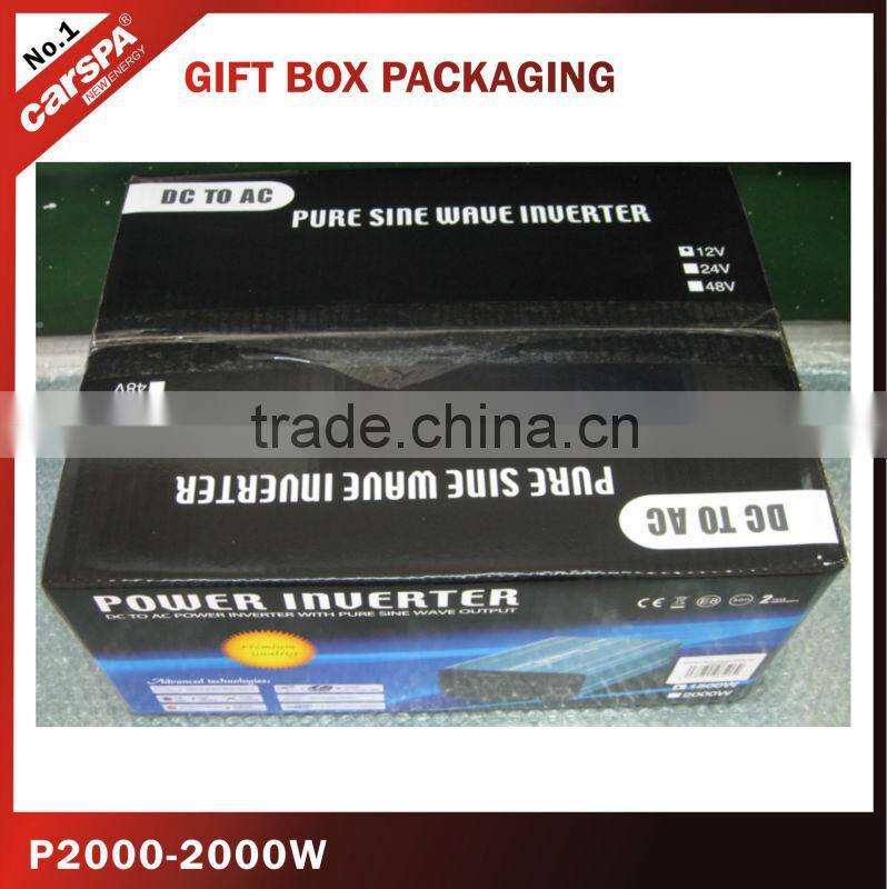 12v to 110v 2000W Pure Sine Wave Power Inverter with USB