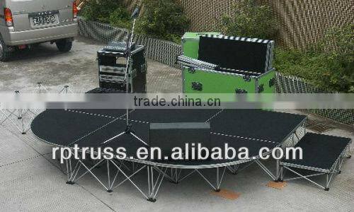 Durable aluminum alloy stage platform portable stage on sale