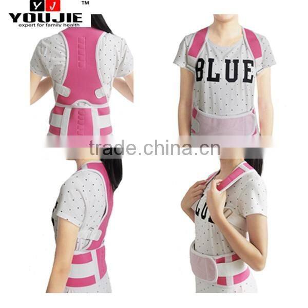 Factory supplier adjustable magnetic posture brace as seen on tv