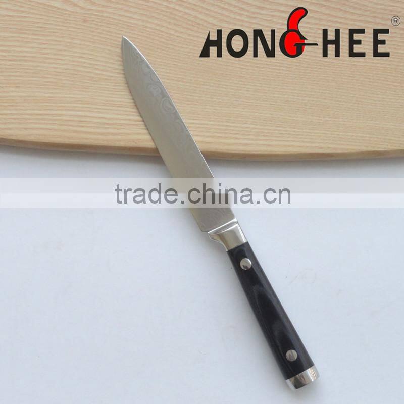 Damascus Knives, Set of 8, Commercial Damascus Knives, Wholesale Knife