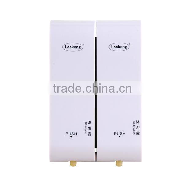 350ml*2 useful home Plastic shower head soap dispenser