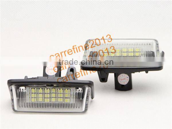 For Toyota LED Number License Plate Light For Toyota Alphard Auris COROLLA AZE141 SEDAN-Z WAGON WISH-ZGE21