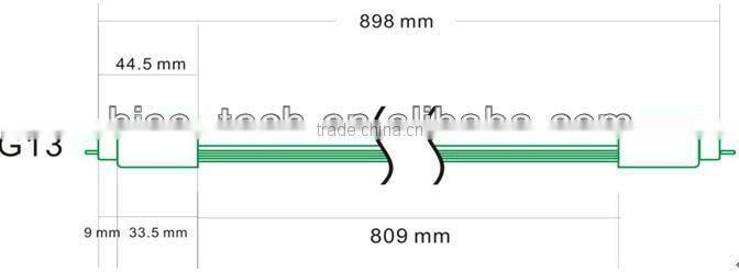 Hot sell T8 0.9m 13w high brightness led tube