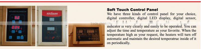 4 person Far Infared Sauna Room Wooden sauna cabin KD-5004D-1