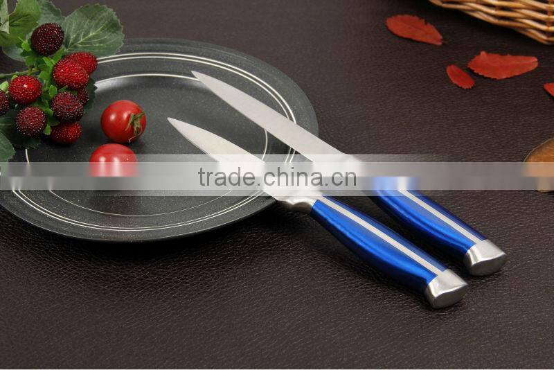 5pcs 420# Hollow Handle Stainless Steel Knife Set