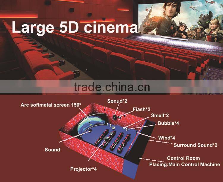 luxury sofa in movie theater 5d 7d cinema