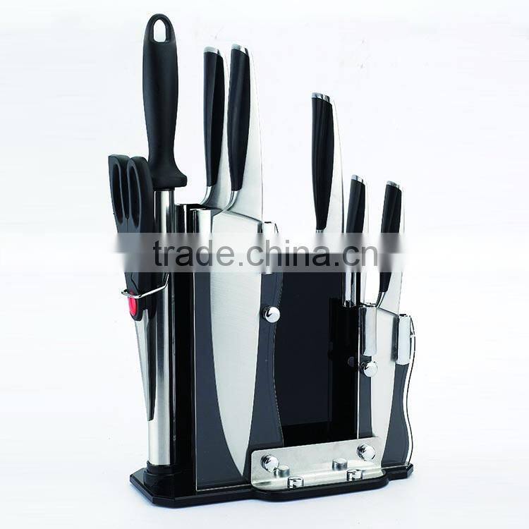 AH52 beauty no.1 handle stainless steel 6pcs kitchen kinfe set