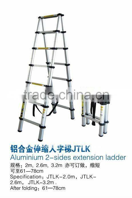 Aluminium Telescopic Ladder 2 Side