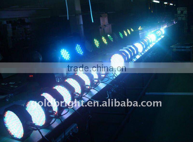 49 red 72 green 60 blue Stage slim led light par 64