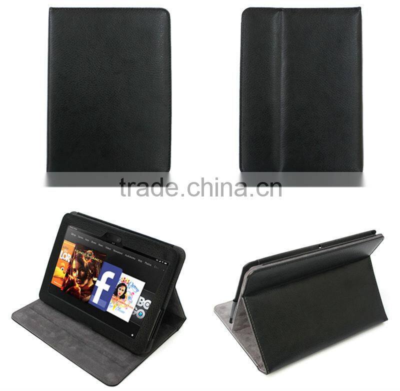 Multi-Angle Leather Folio Case Cover for Amazon Kindle Fire HD8.9 Tab