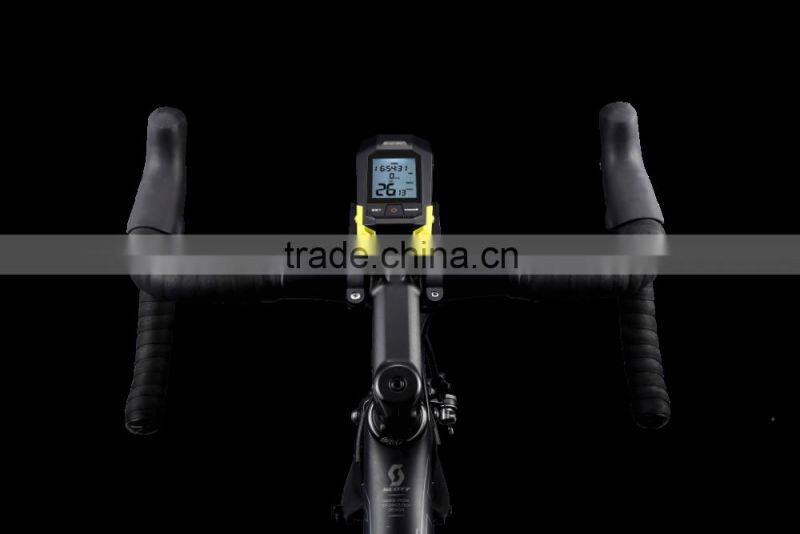 Digital Wireless Bike Computer Safty Rechargeable LED Bike Front Light