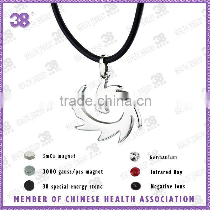future steel square pendant necklace