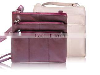 India bags factory fashion design pu leather girls school canvas sling bag