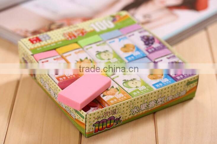 fruit pencil toppers erasers fragrance eraser