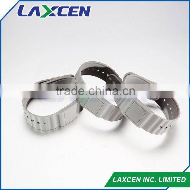 Customized Logo Printed Silicone RFID Wristband