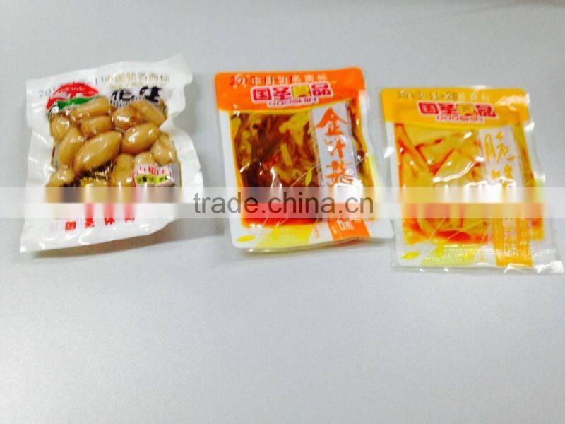 Horizontal film roll chocolate bar packing machine