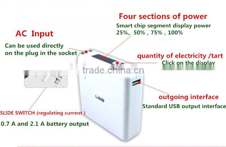 2016 NEW products hot selling factory price universal power bank with fc ce rohs