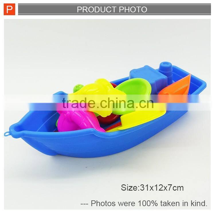 Hot sell summer beach toys spades sand beach boat toy